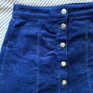 H&M Corduroy Skirt